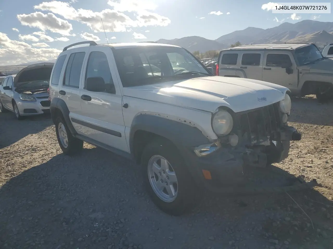 1J4GL48K07W721276 2007 Jeep Liberty Sport