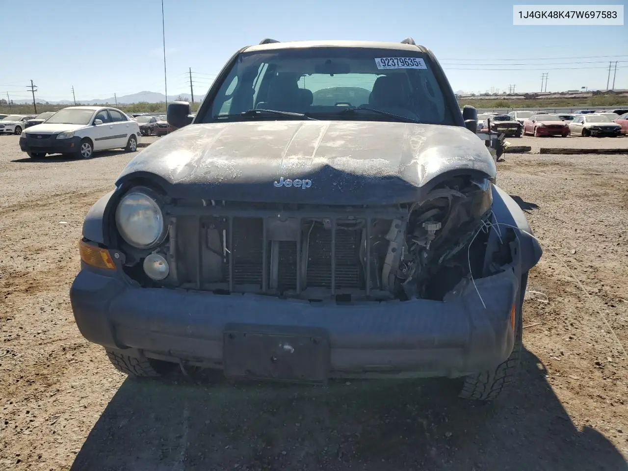 1J4GK48K47W697583 2007 Jeep Liberty Sport