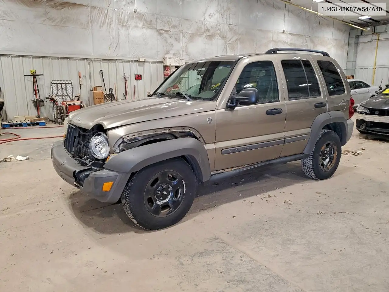 1J4GL48K87W544640 2007 Jeep Liberty Sport