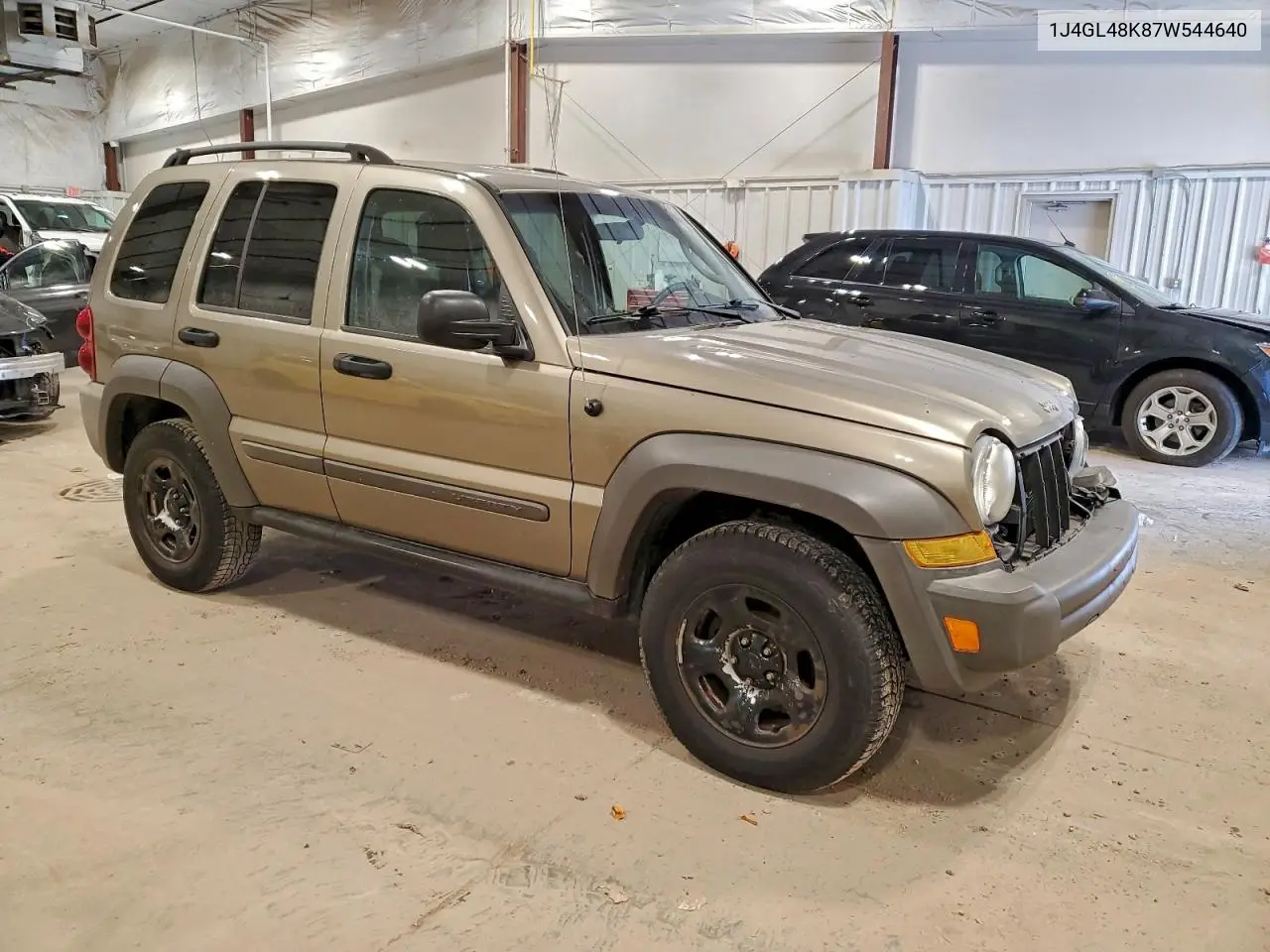 1J4GL48K87W544640 2007 Jeep Liberty Sport