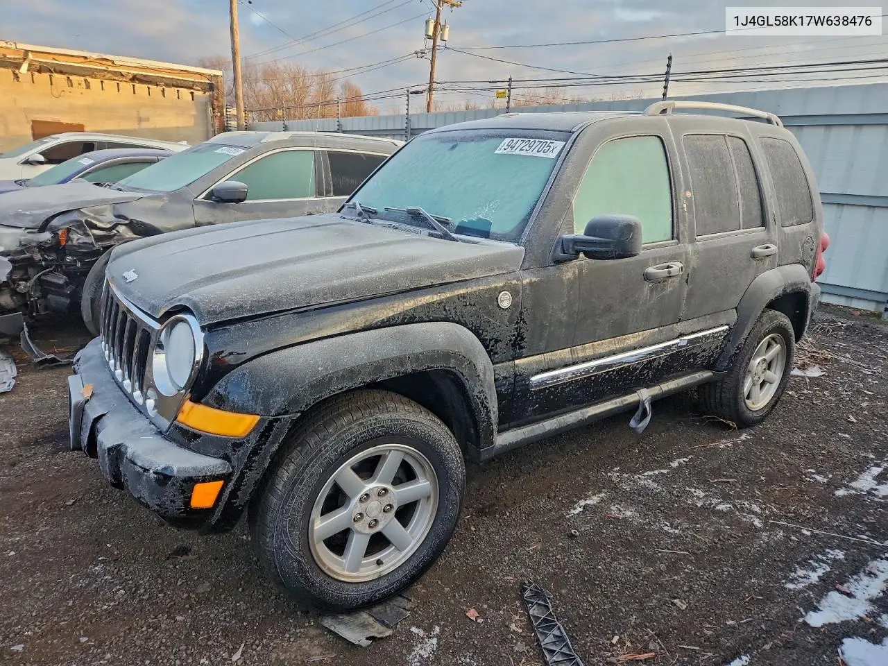 1J4GL58K17W638476 2007 Jeep Liberty Limited
