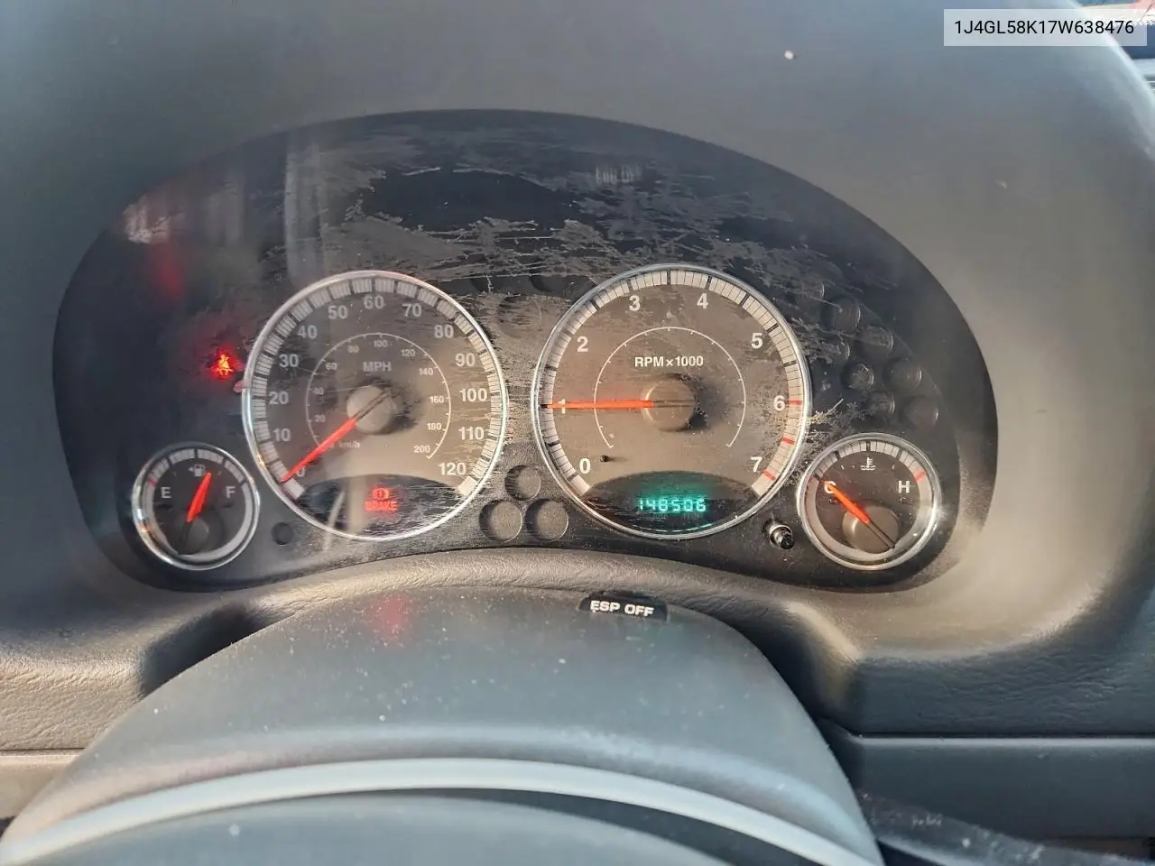 1J4GL58K17W638476 2007 Jeep Liberty Limited
