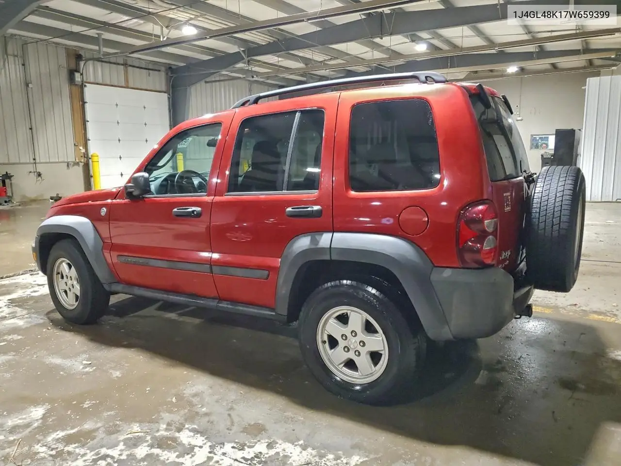 1J4GL48K17W659399 2007 Jeep Liberty Sport