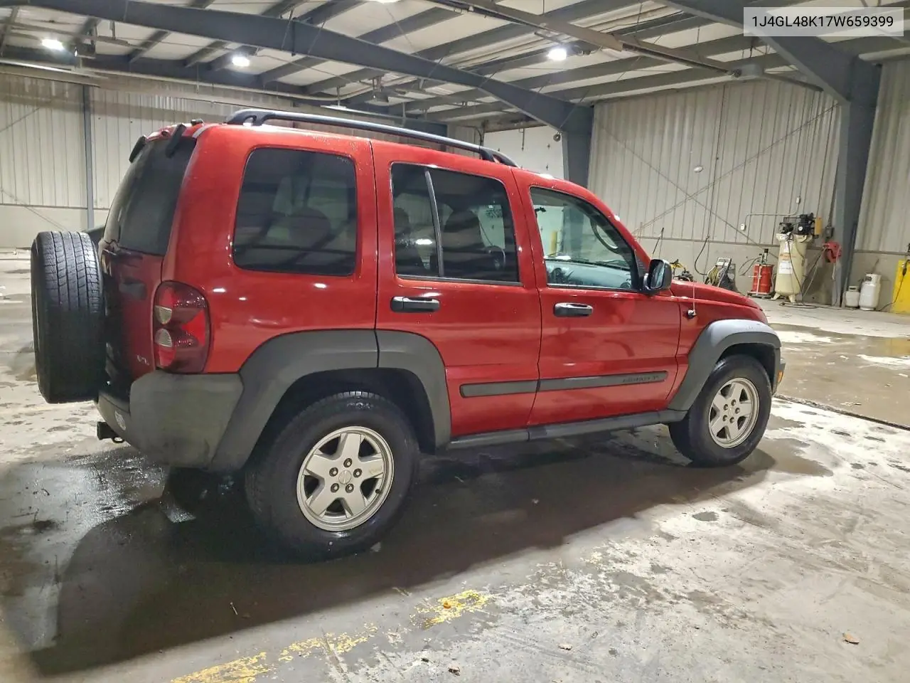 1J4GL48K17W659399 2007 Jeep Liberty Sport