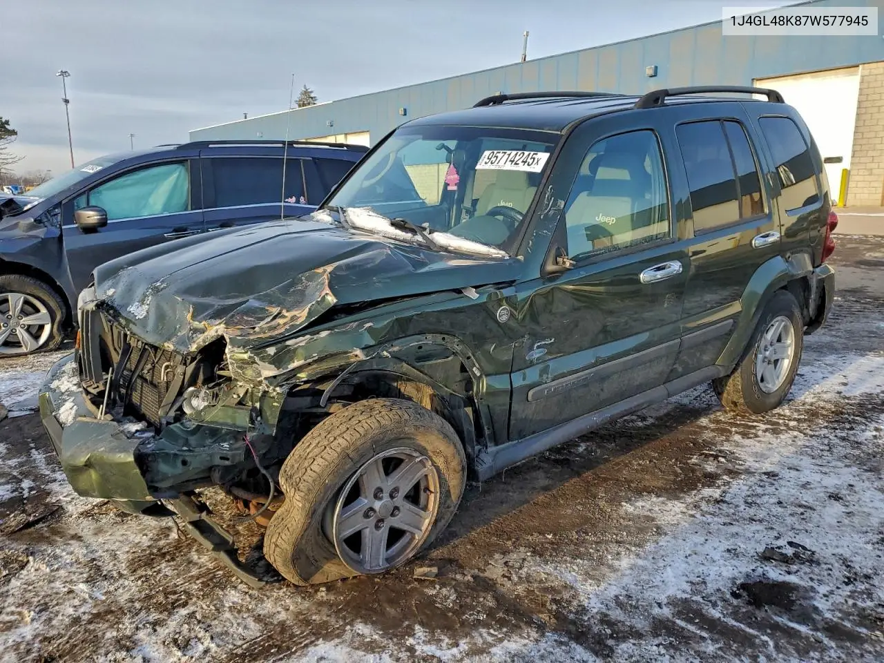 1J4GL48K87W577945 2007 Jeep Liberty Sport