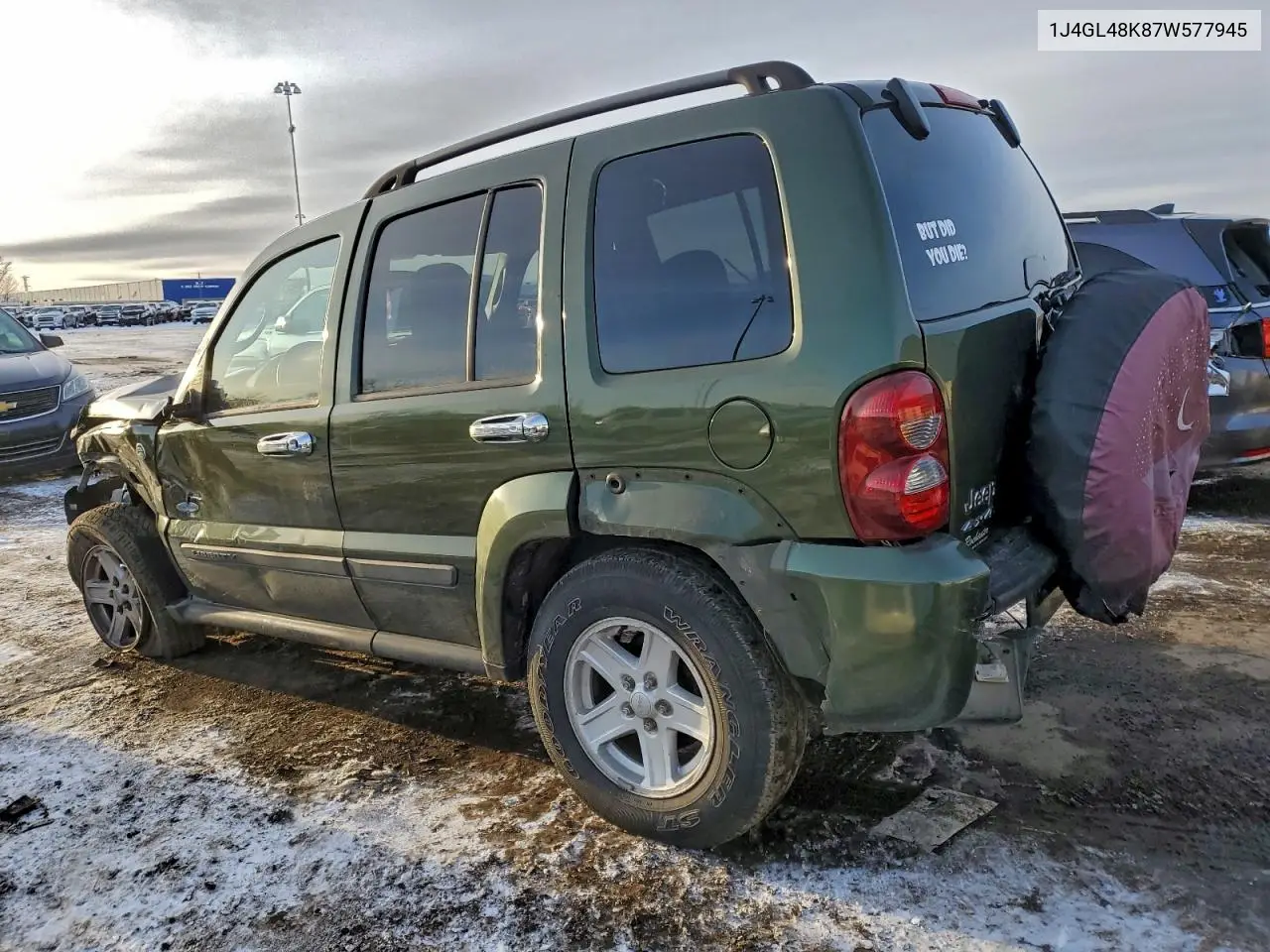 1J4GL48K87W577945 2007 Jeep Liberty Sport