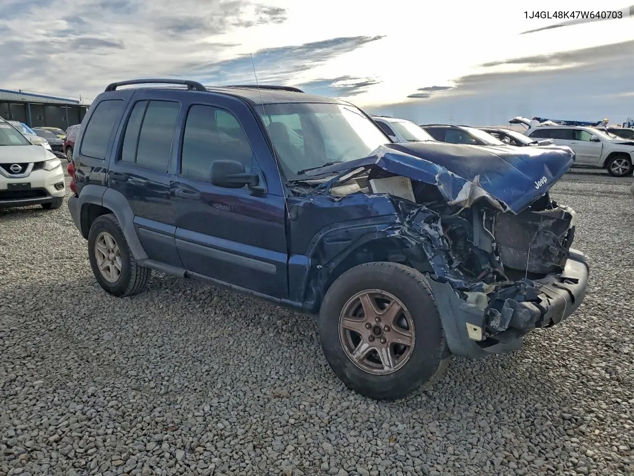 1J4GL48K47W640703 2007 Jeep Liberty Sport