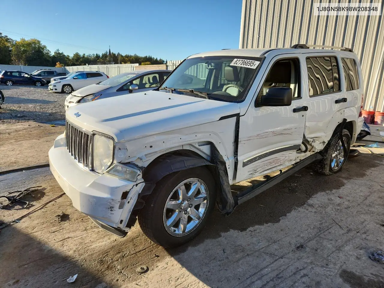 1J8GN58K98W208348 2008 Jeep Liberty Limited