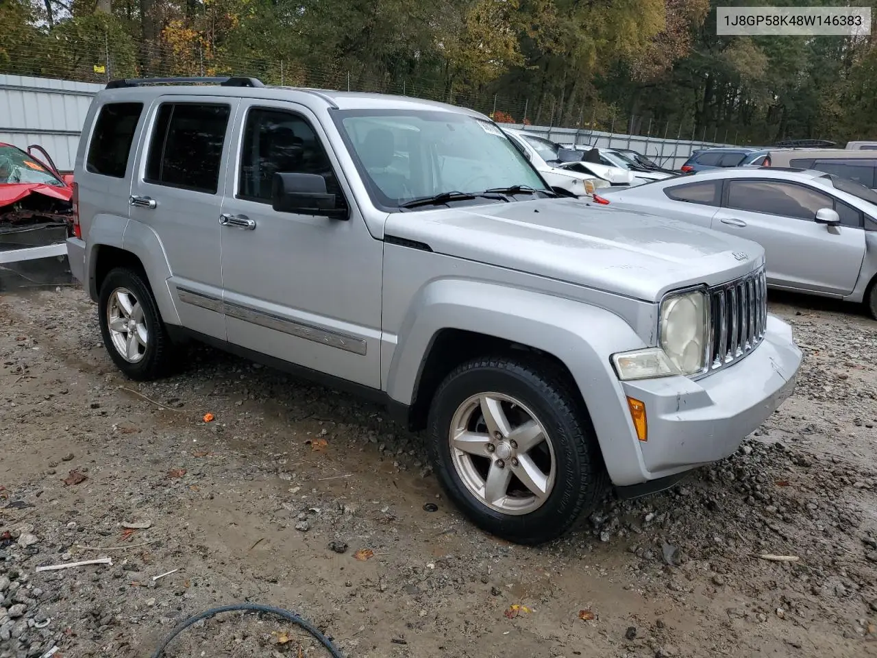 1J8GP58K48W146383 2008 Jeep Liberty Limited