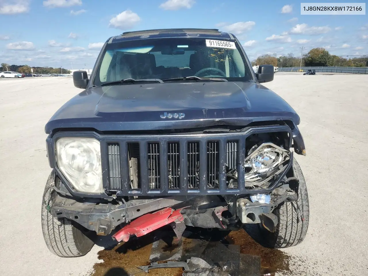 1J8GN28KX8W172166 2008 Jeep Liberty Sport
