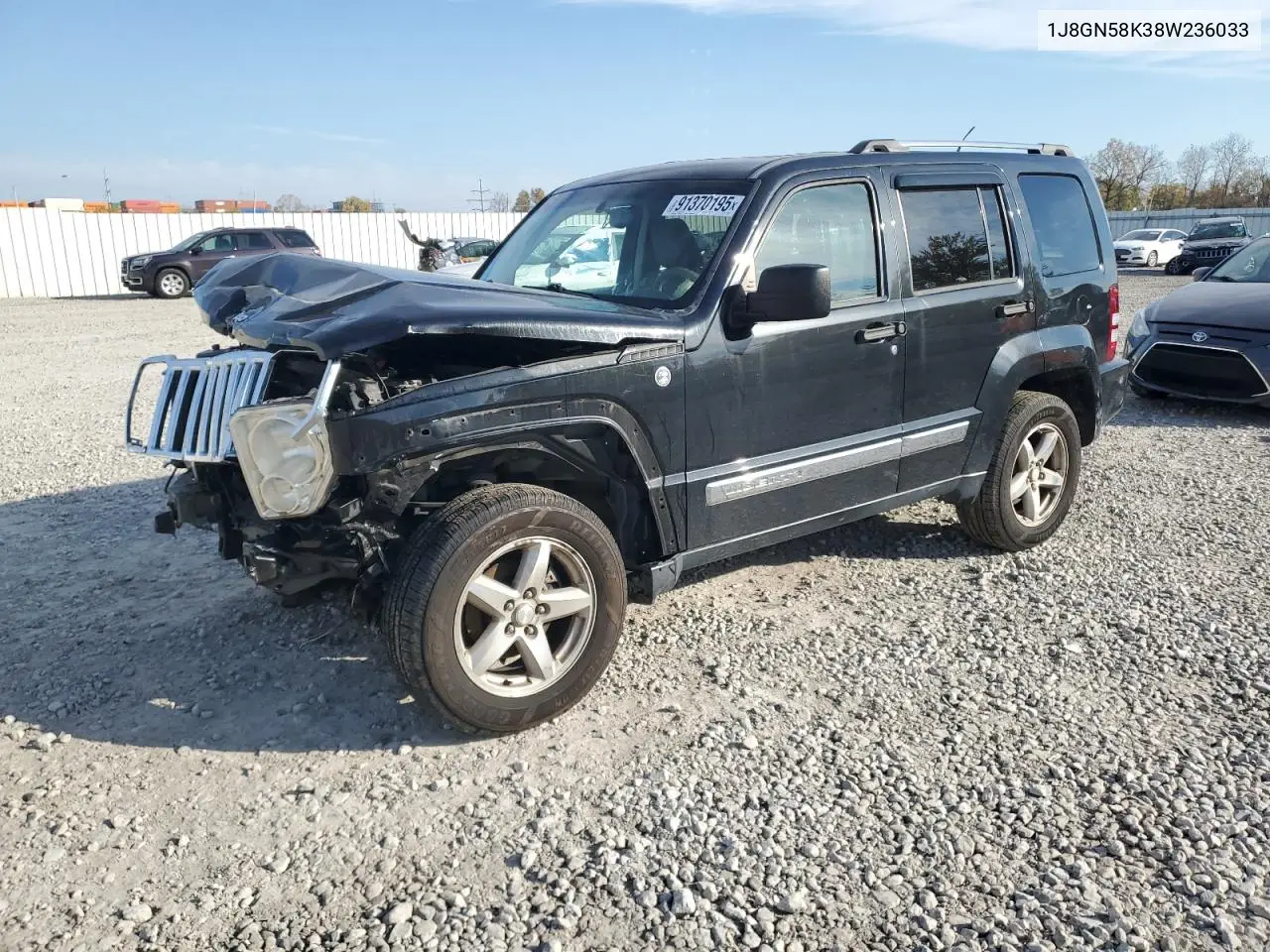 1J8GN58K38W236033 2008 Jeep Liberty Limited