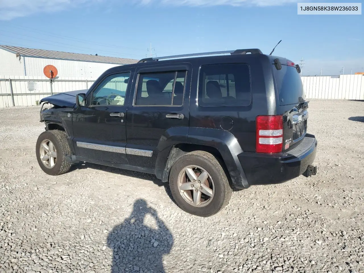 1J8GN58K38W236033 2008 Jeep Liberty Limited
