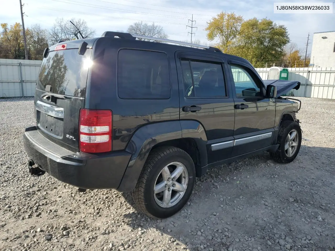 1J8GN58K38W236033 2008 Jeep Liberty Limited