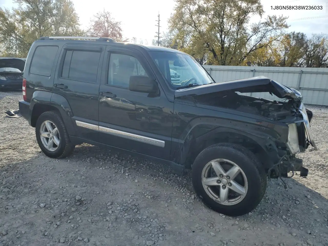 1J8GN58K38W236033 2008 Jeep Liberty Limited