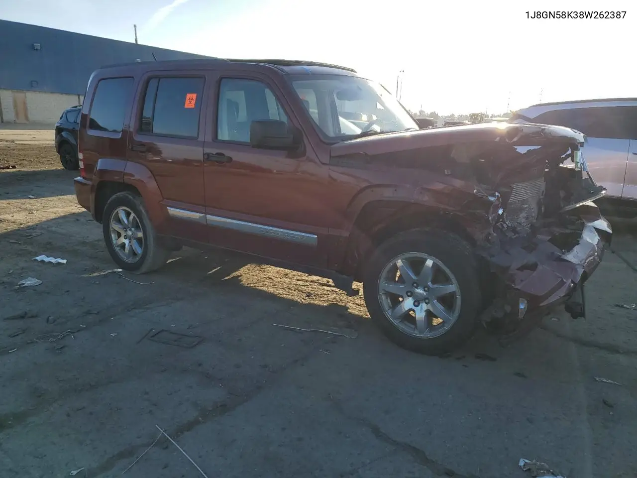 1J8GN58K38W262387 2008 Jeep Liberty Limited
