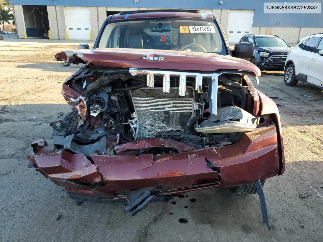 1J8GN58K38W262387 2008 Jeep Liberty Limited