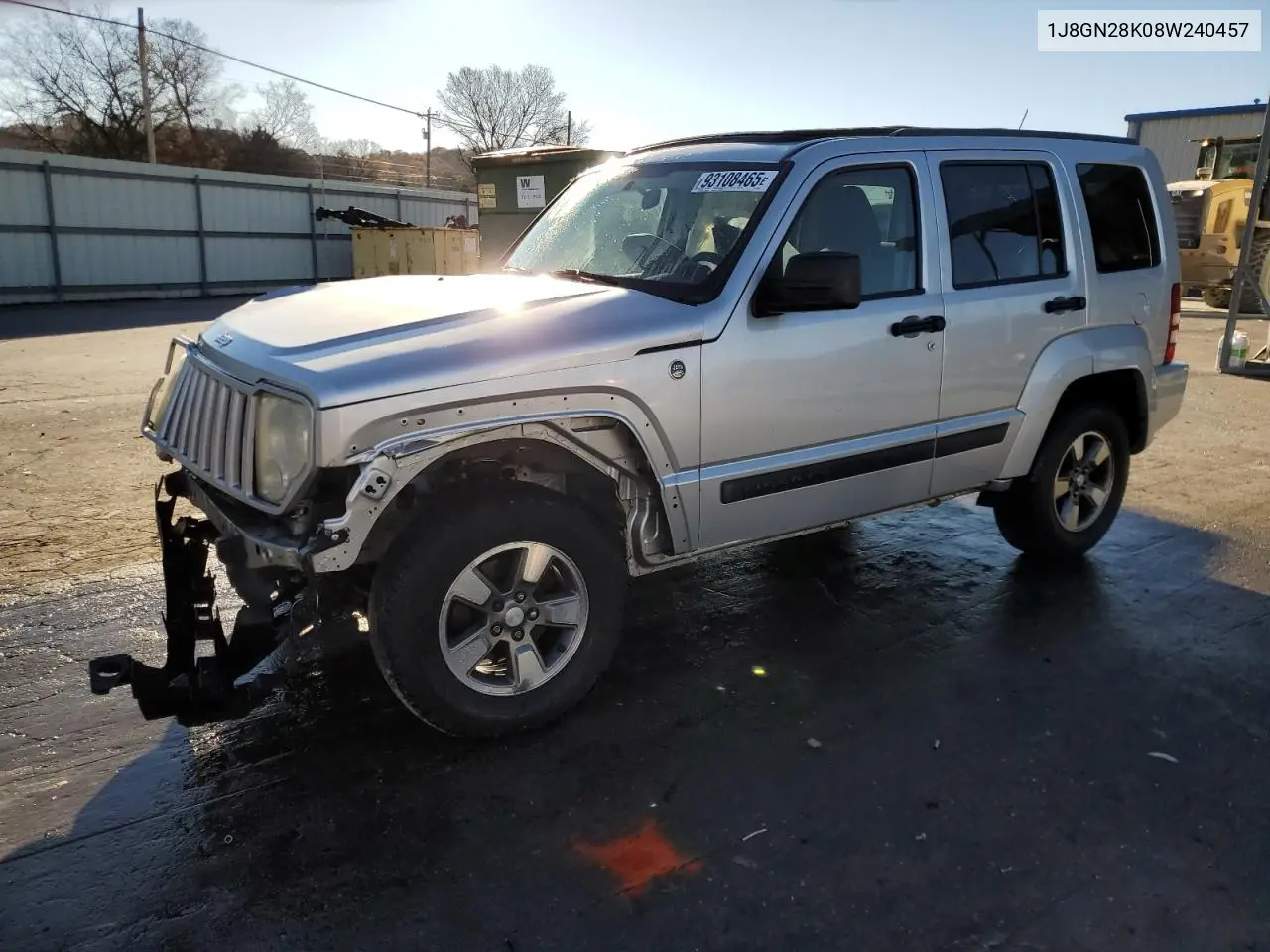 1J8GN28K08W240457 2008 Jeep Liberty Sport