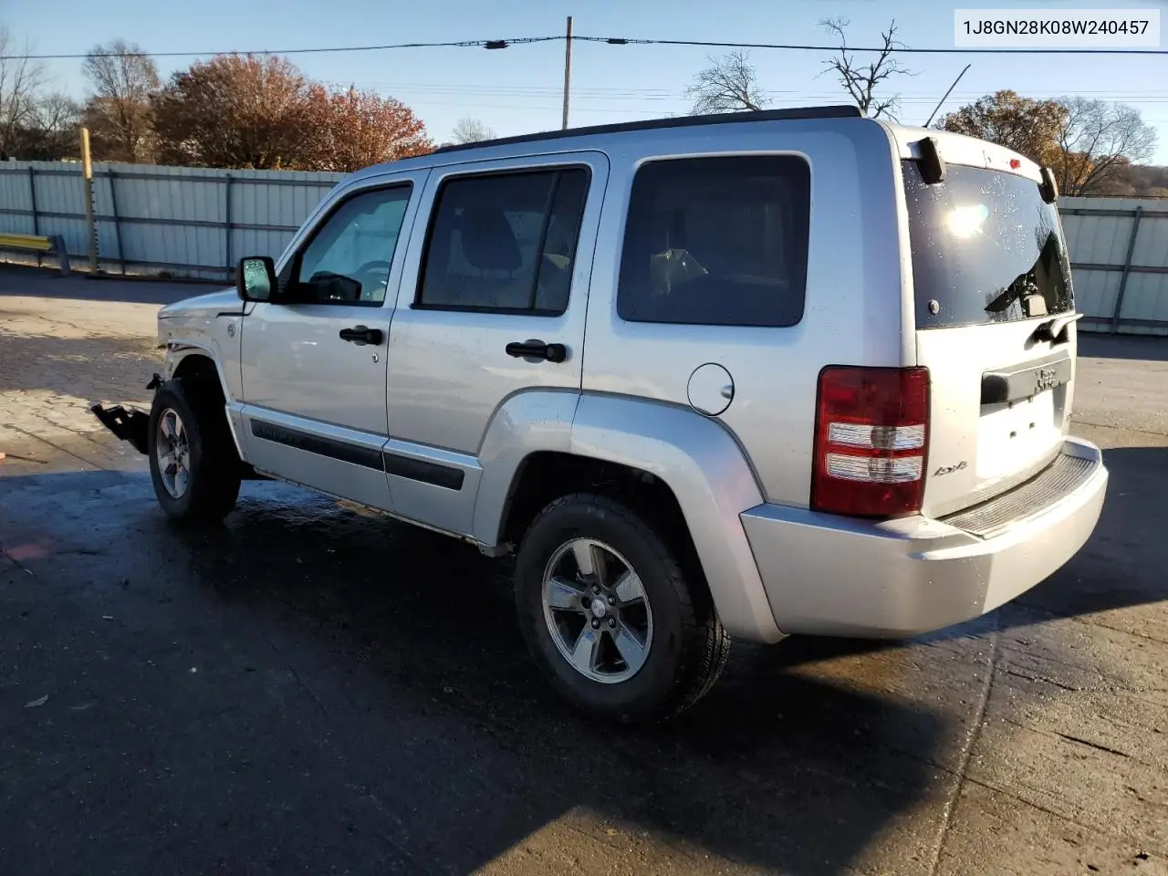 1J8GN28K08W240457 2008 Jeep Liberty Sport
