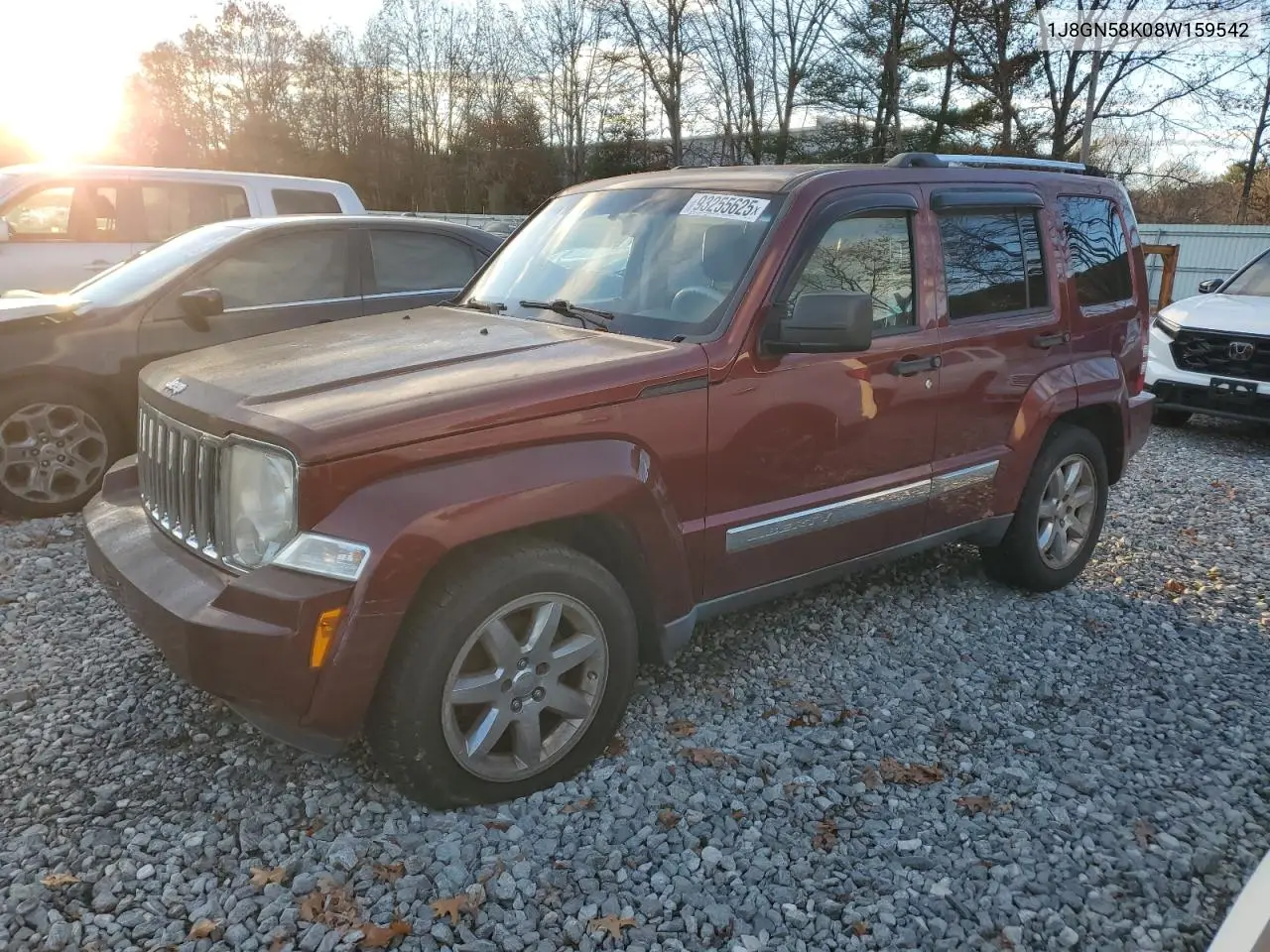 1J8GN58K08W159542 2008 Jeep Liberty Limited