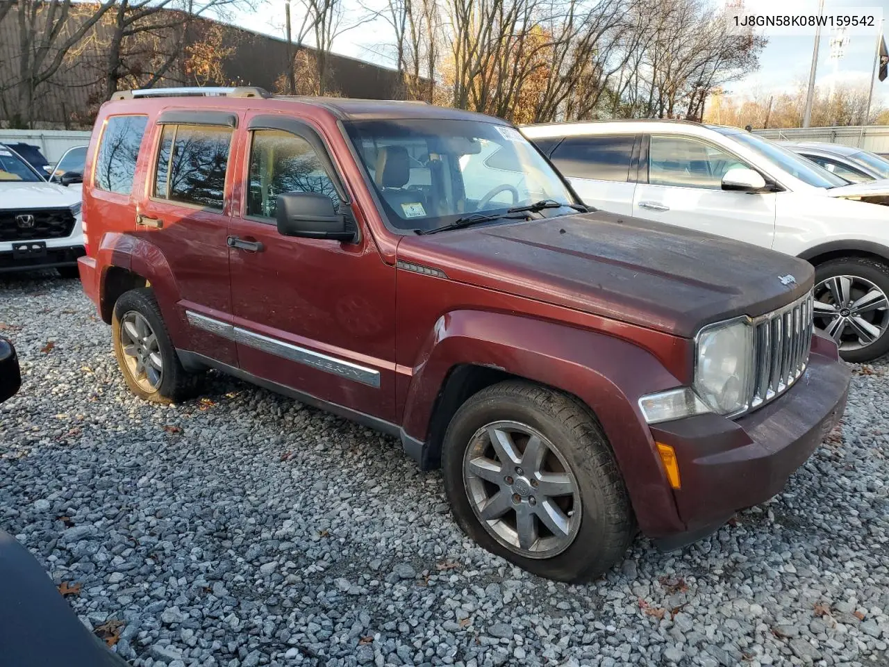 1J8GN58K08W159542 2008 Jeep Liberty Limited