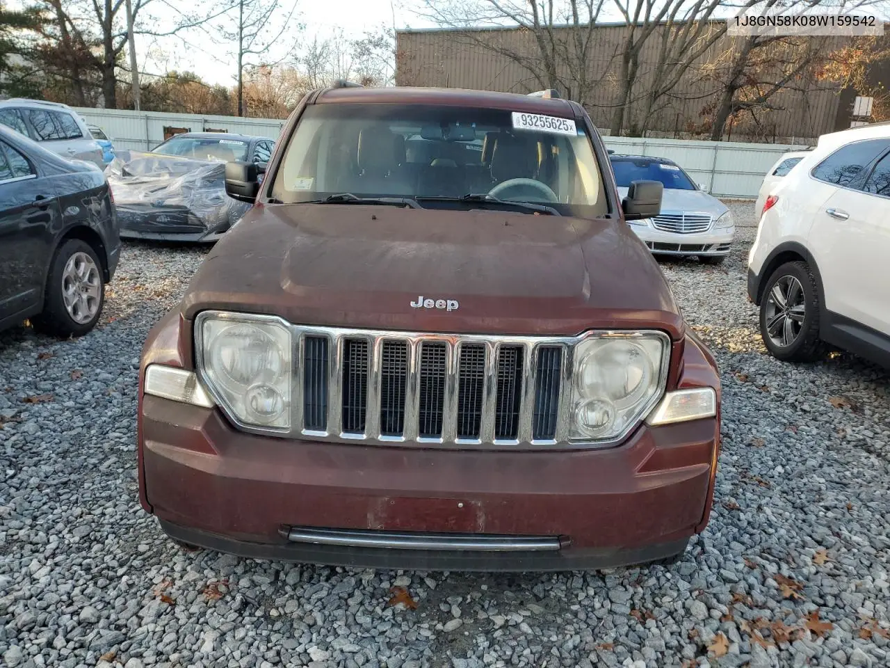 1J8GN58K08W159542 2008 Jeep Liberty Limited