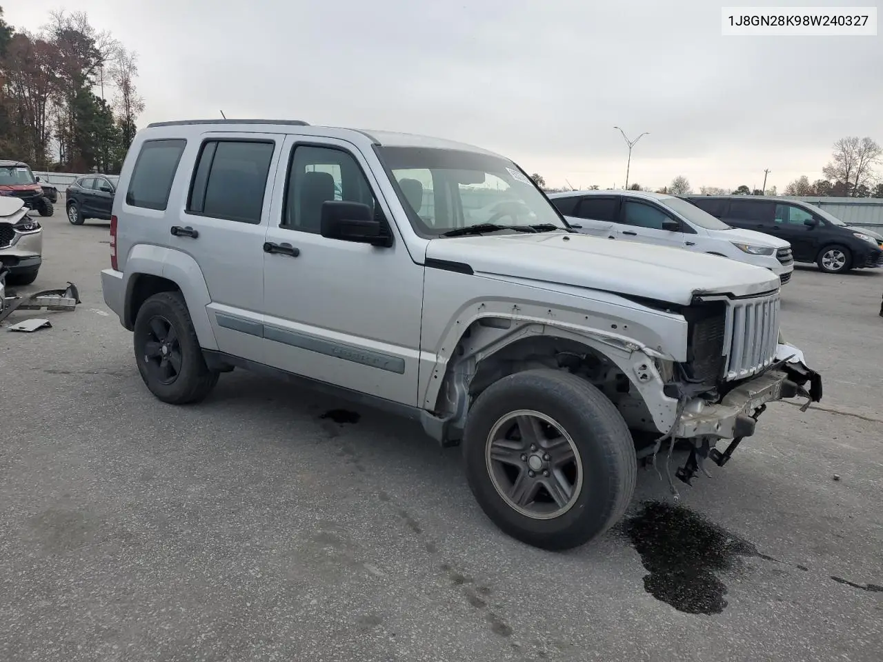1J8GN28K98W240327 2008 Jeep Liberty Sport