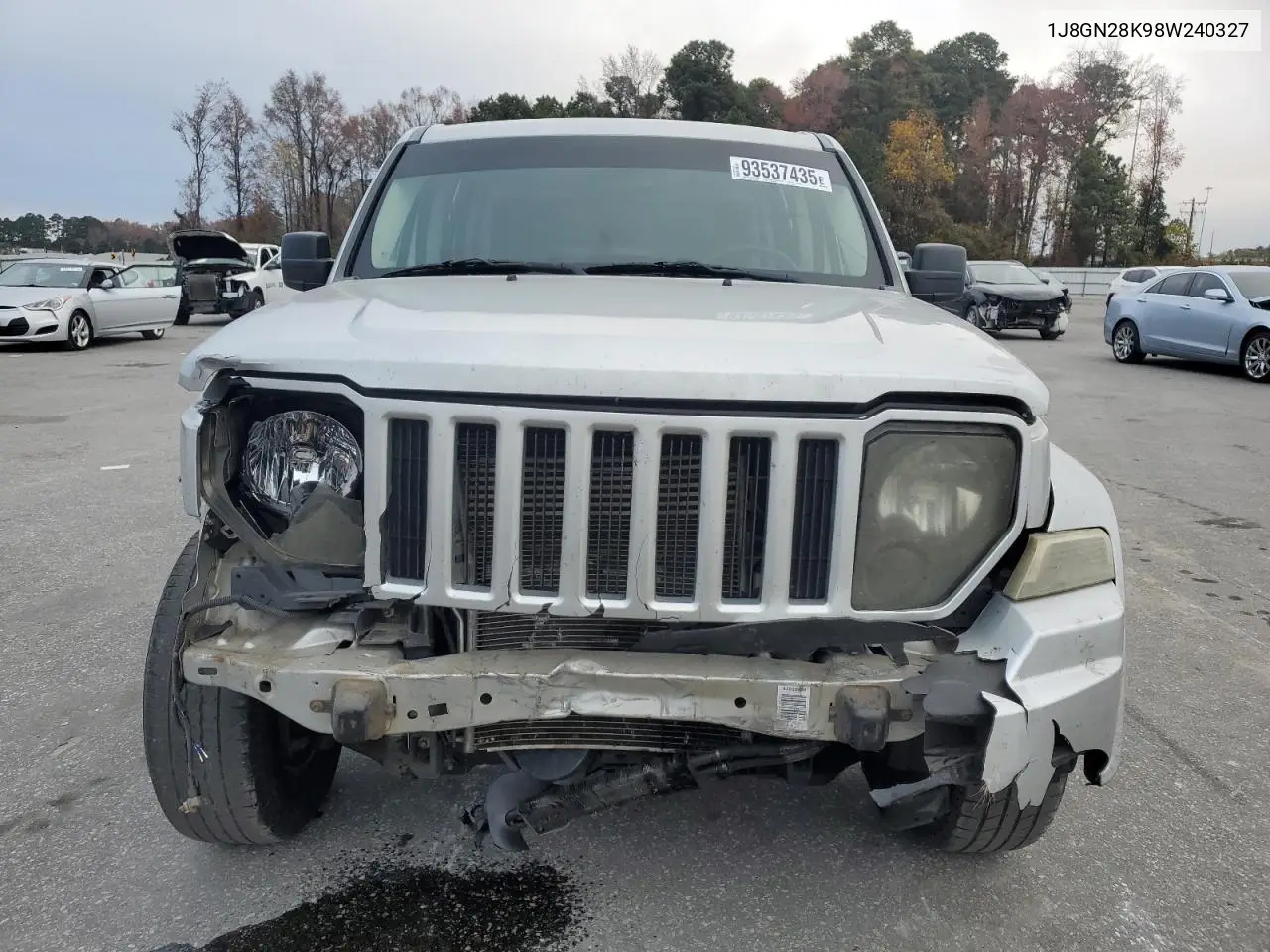 1J8GN28K98W240327 2008 Jeep Liberty Sport