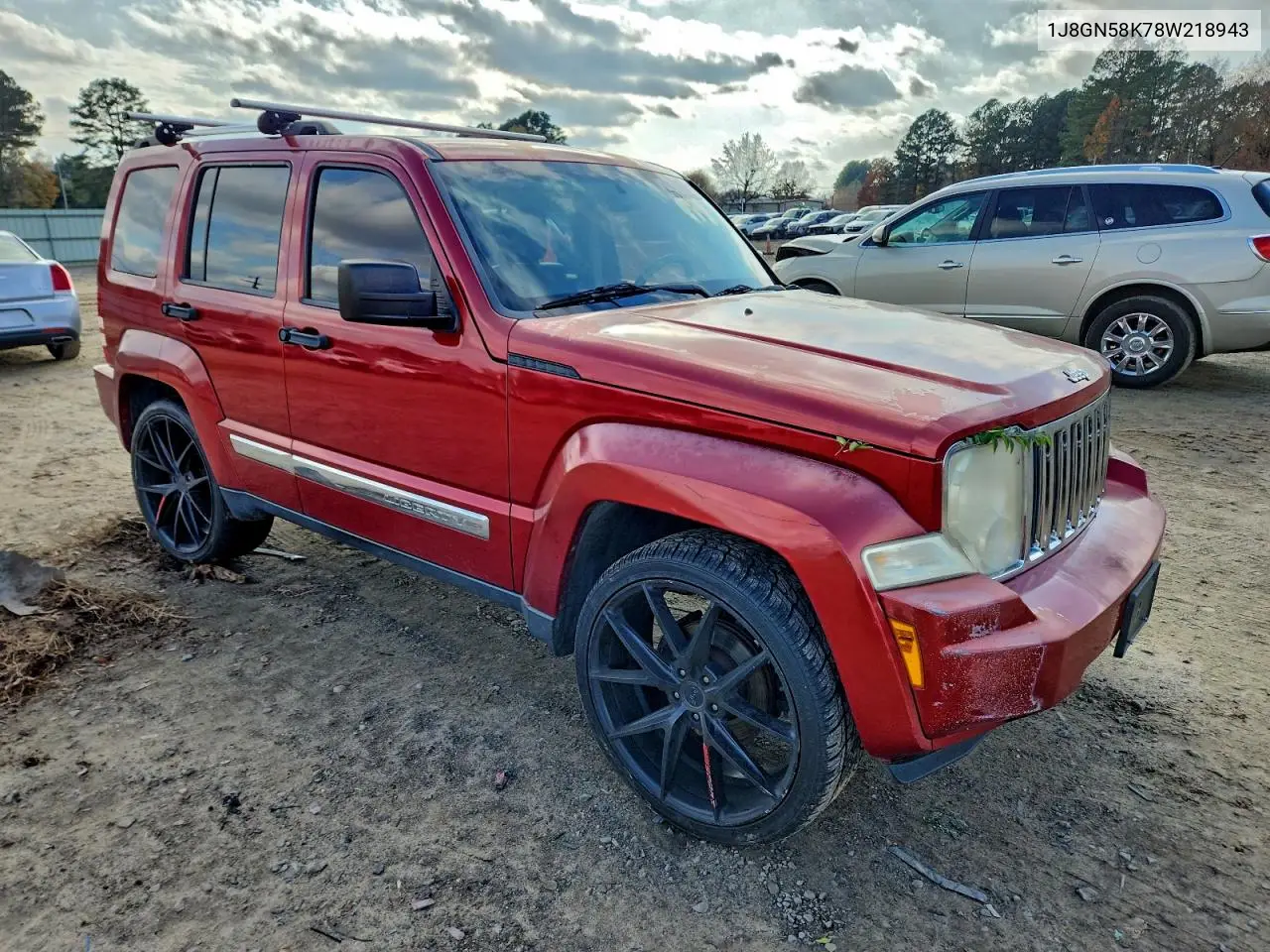 1J8GN58K78W218943 2008 Jeep Liberty Limited