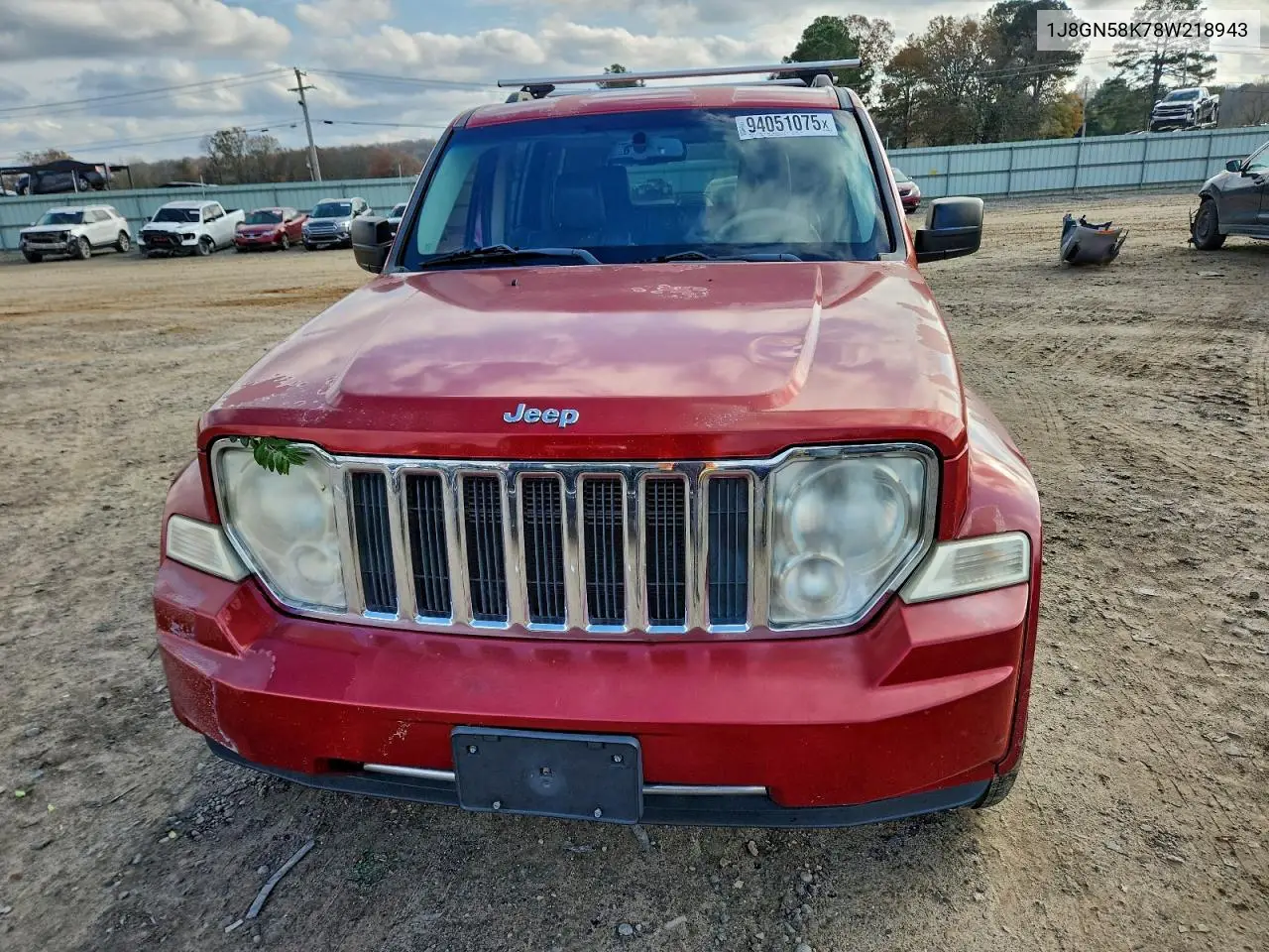 1J8GN58K78W218943 2008 Jeep Liberty Limited