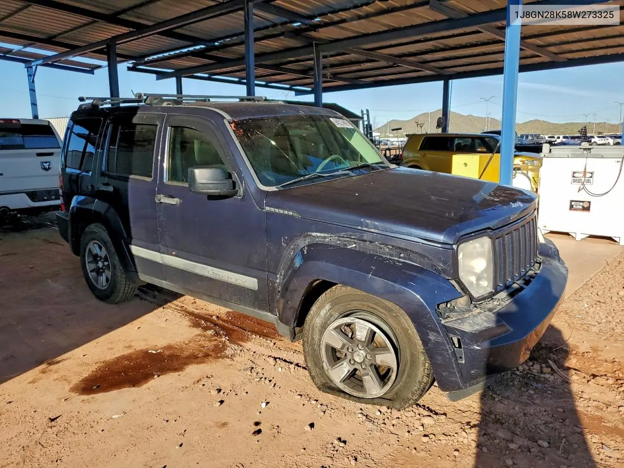 1J8GN28K58W273325 2008 Jeep Liberty Sport