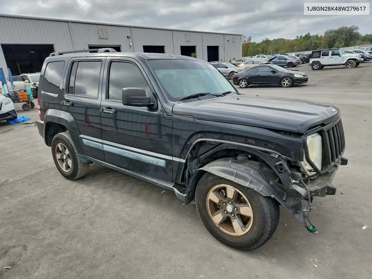 1J8GN28K48W279617 2008 Jeep Liberty Sport