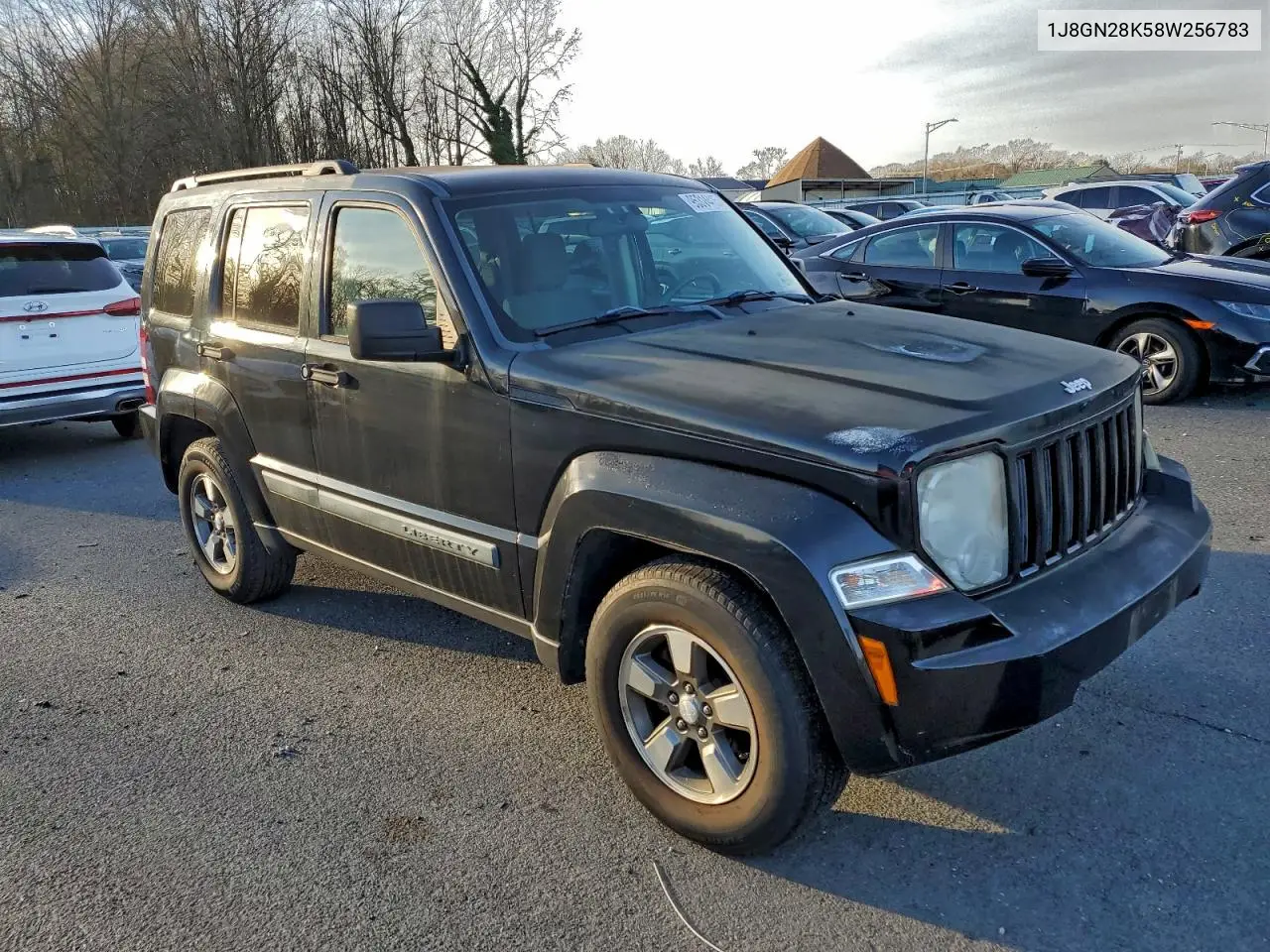 1J8GN28K58W256783 2008 Jeep Liberty Sport