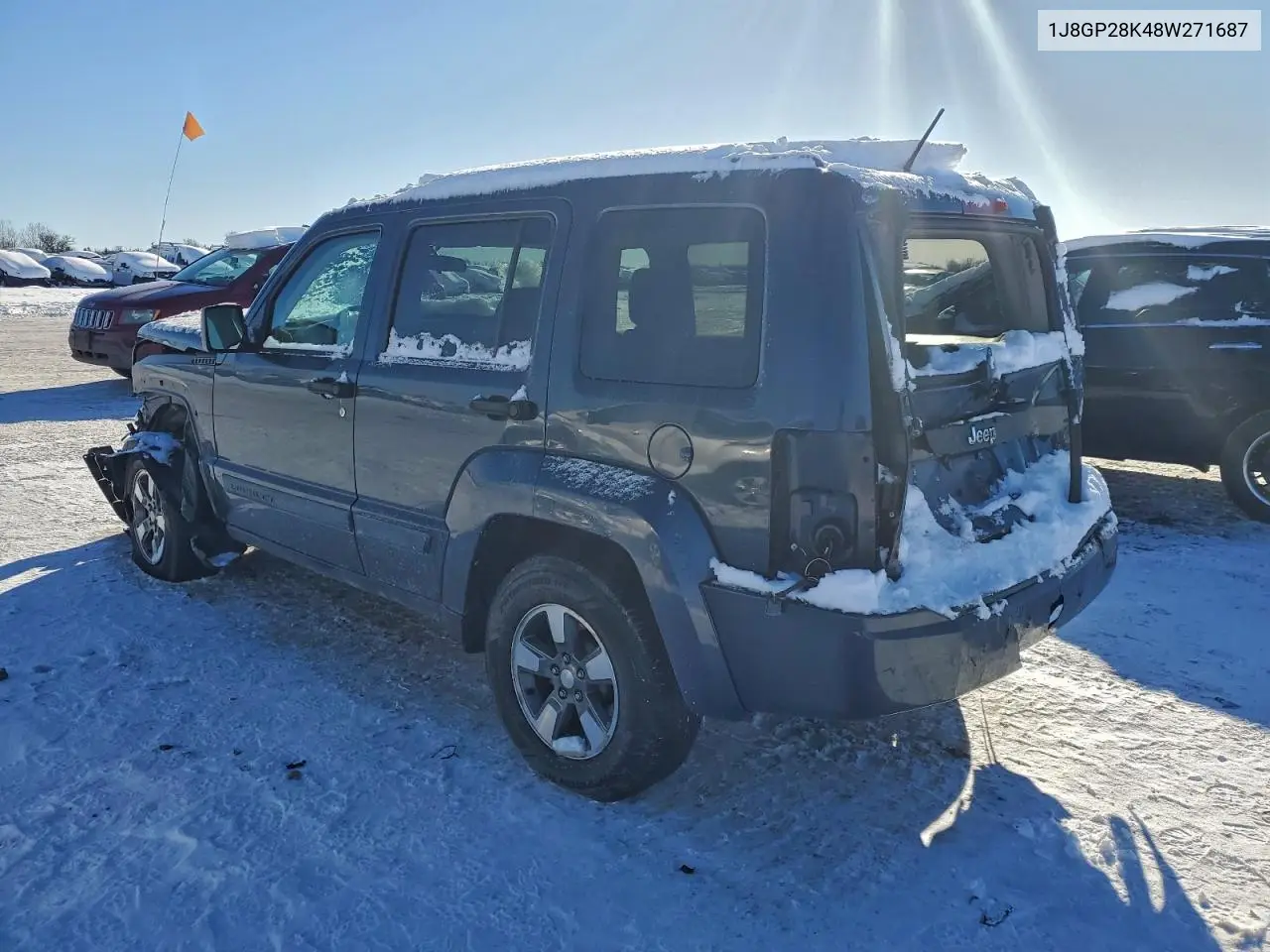 1J8GP28K48W271687 2008 Jeep Liberty Sport