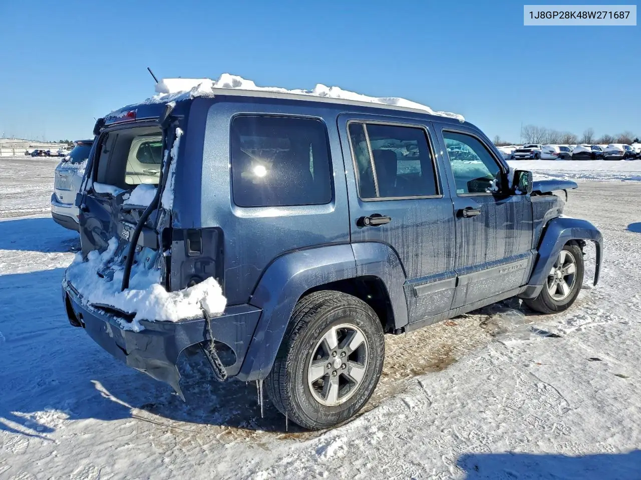 1J8GP28K48W271687 2008 Jeep Liberty Sport