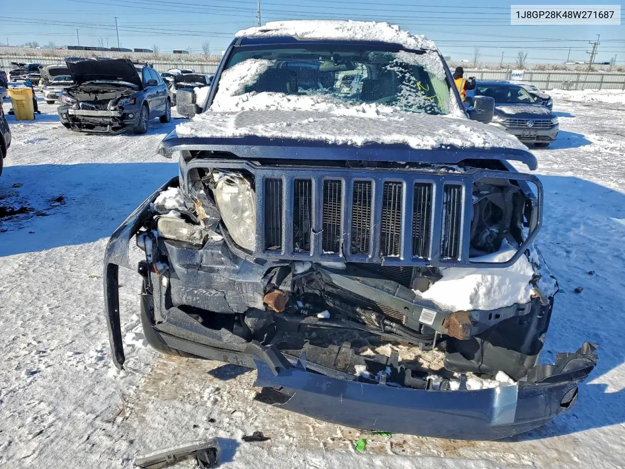1J8GP28K48W271687 2008 Jeep Liberty Sport