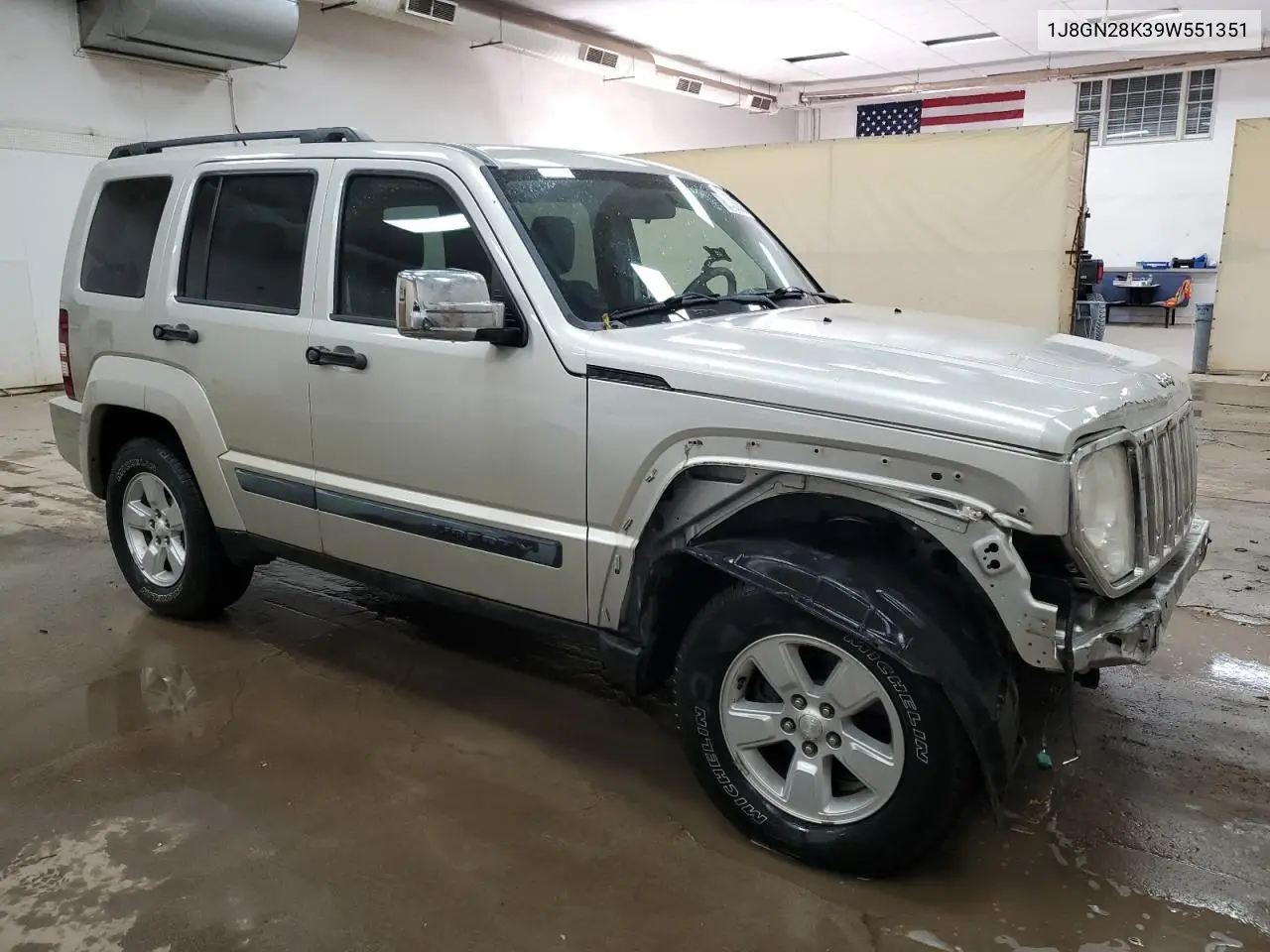 1J8GN28K39W551351 2009 Jeep Liberty Sport