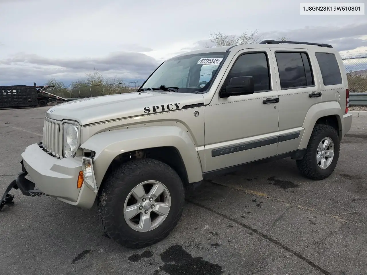 1J8GN28K19W510801 2009 Jeep Liberty Sport
