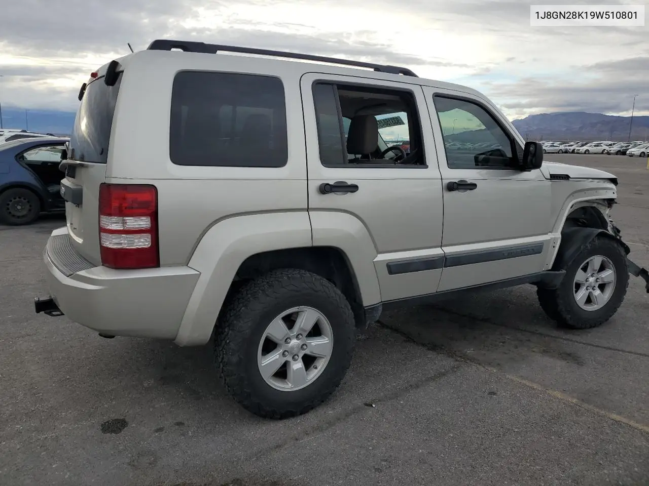 1J8GN28K19W510801 2009 Jeep Liberty Sport