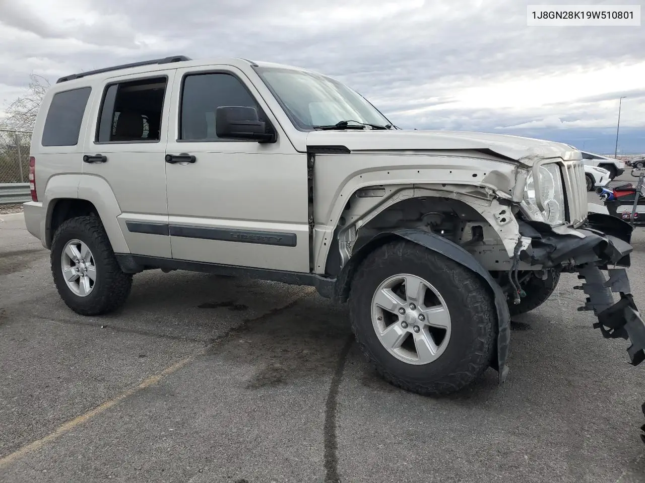 1J8GN28K19W510801 2009 Jeep Liberty Sport