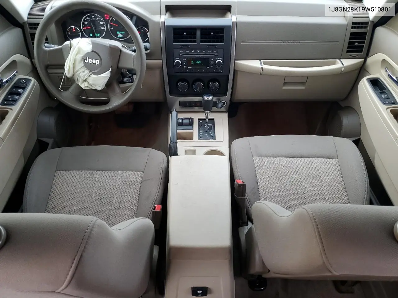 1J8GN28K19W510801 2009 Jeep Liberty Sport