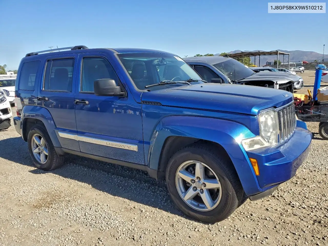1J8GP58KX9W510212 2009 Jeep Liberty Limited