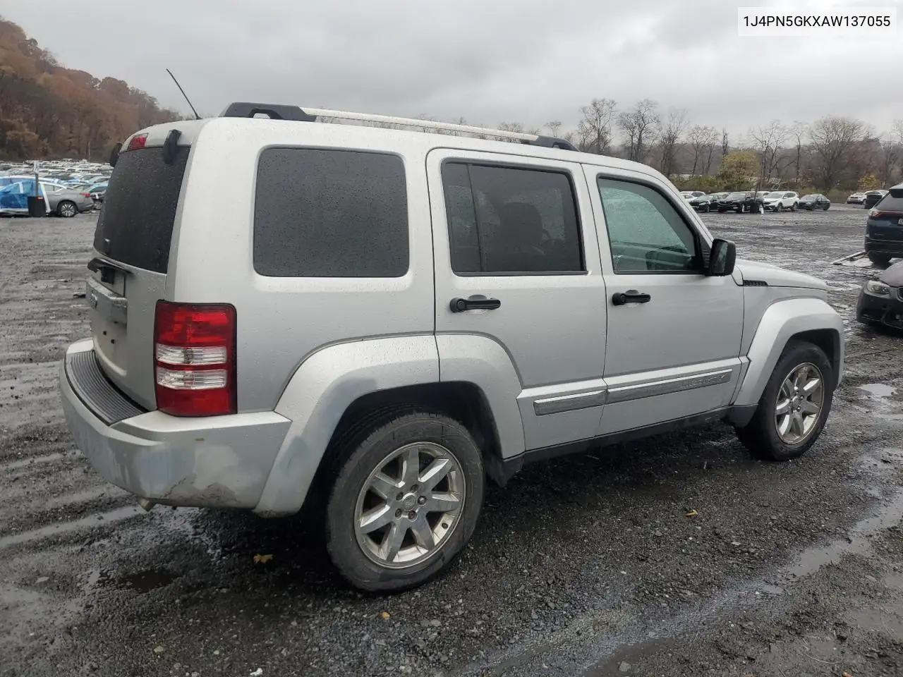 1J4PN5GKXAW137055 2010 Jeep Liberty Limited