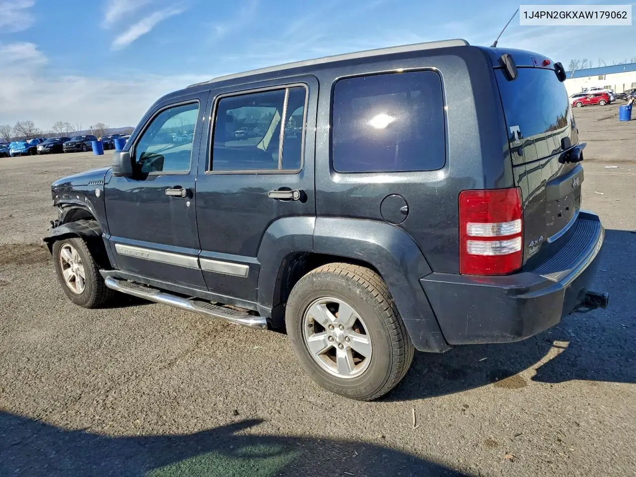 1J4PN2GKXAW179062 2010 Jeep Liberty Sport