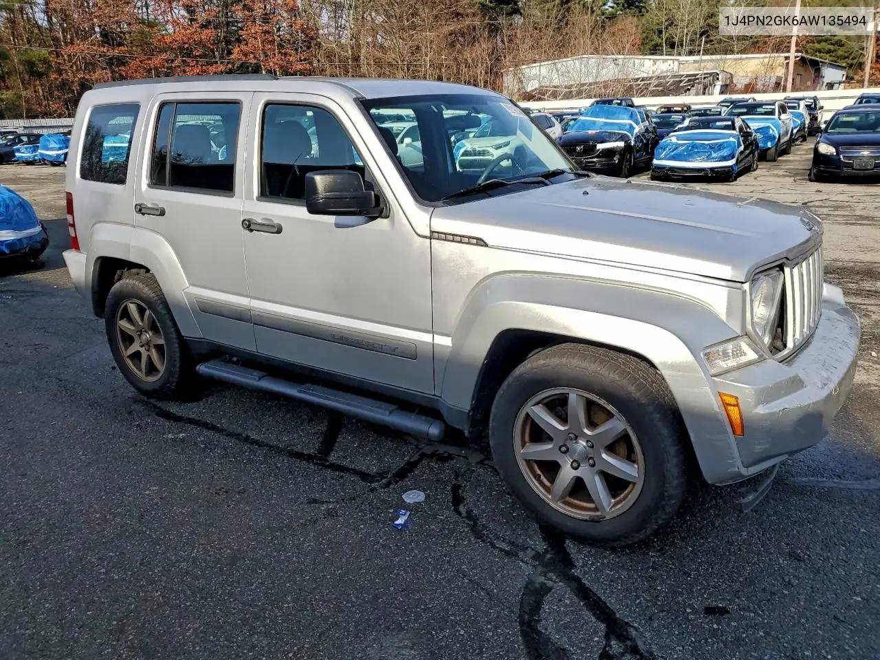 1J4PN2GK6AW135494 2010 Jeep Liberty Sport