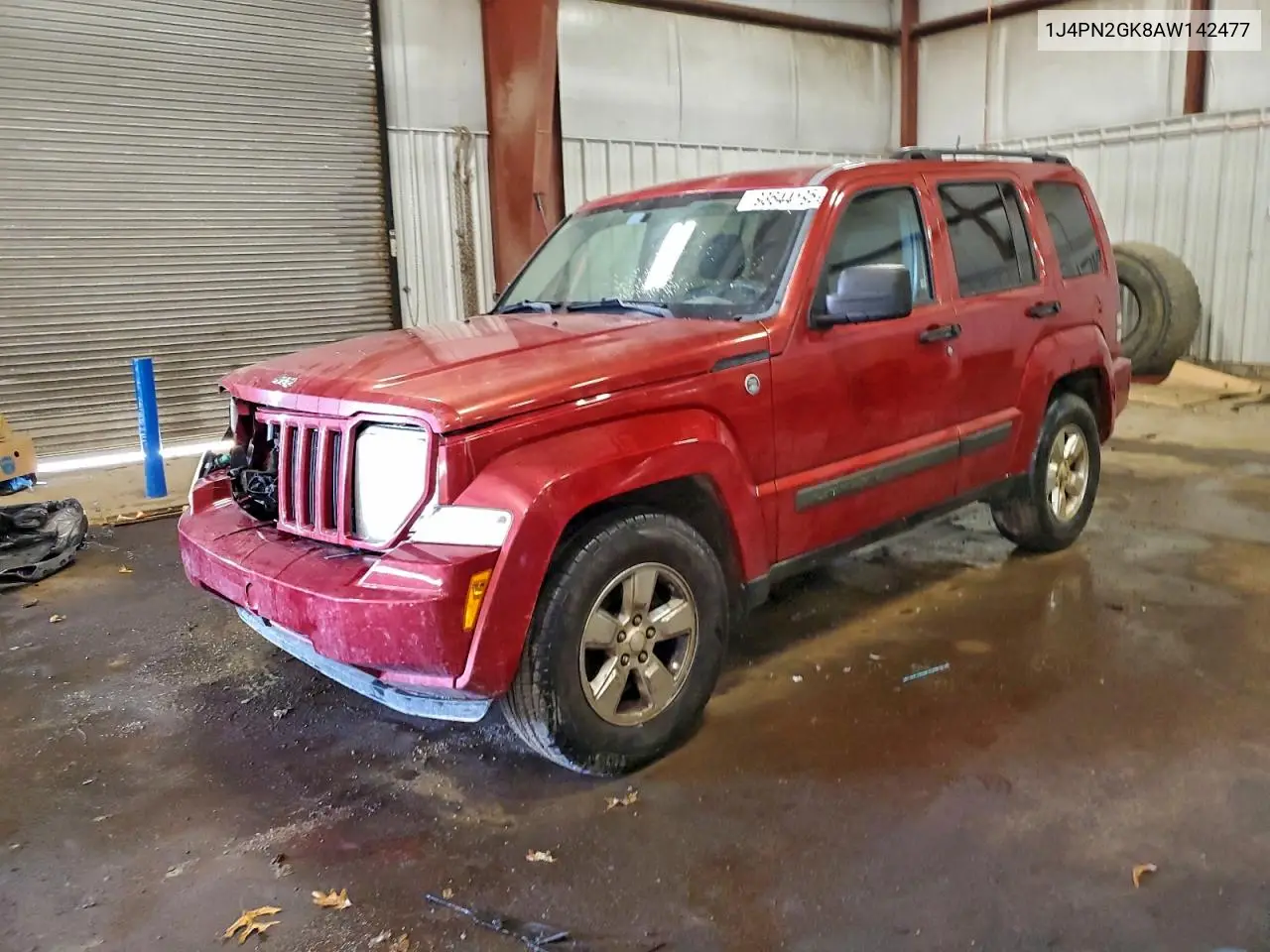 1J4PN2GK8AW142477 2010 Jeep Liberty Sport