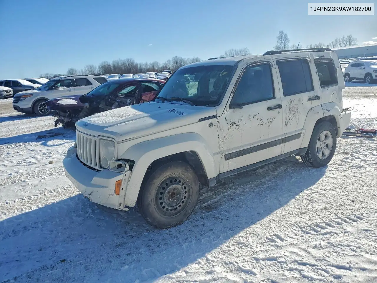 1J4PN2GK9AW182700 2010 Jeep Liberty Sport