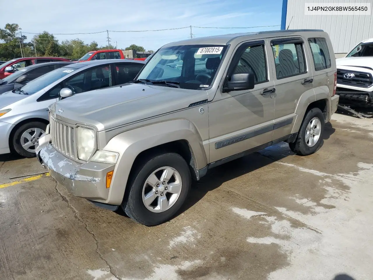1J4PN2GK8BW565450 2011 Jeep Liberty Sport