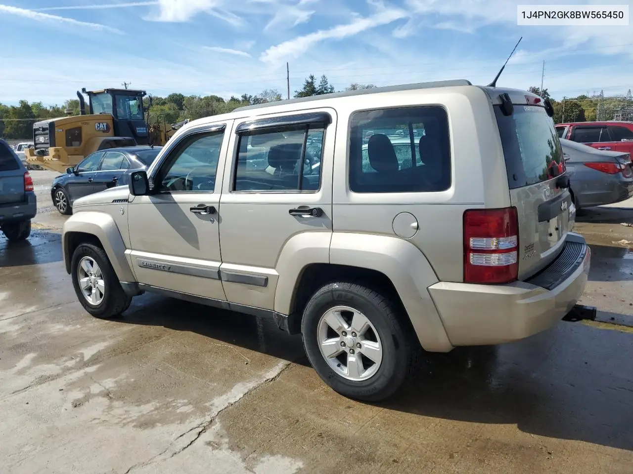1J4PN2GK8BW565450 2011 Jeep Liberty Sport