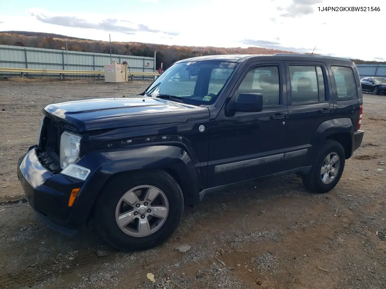 1J4PN2GKXBW521546 2011 Jeep Liberty Sport