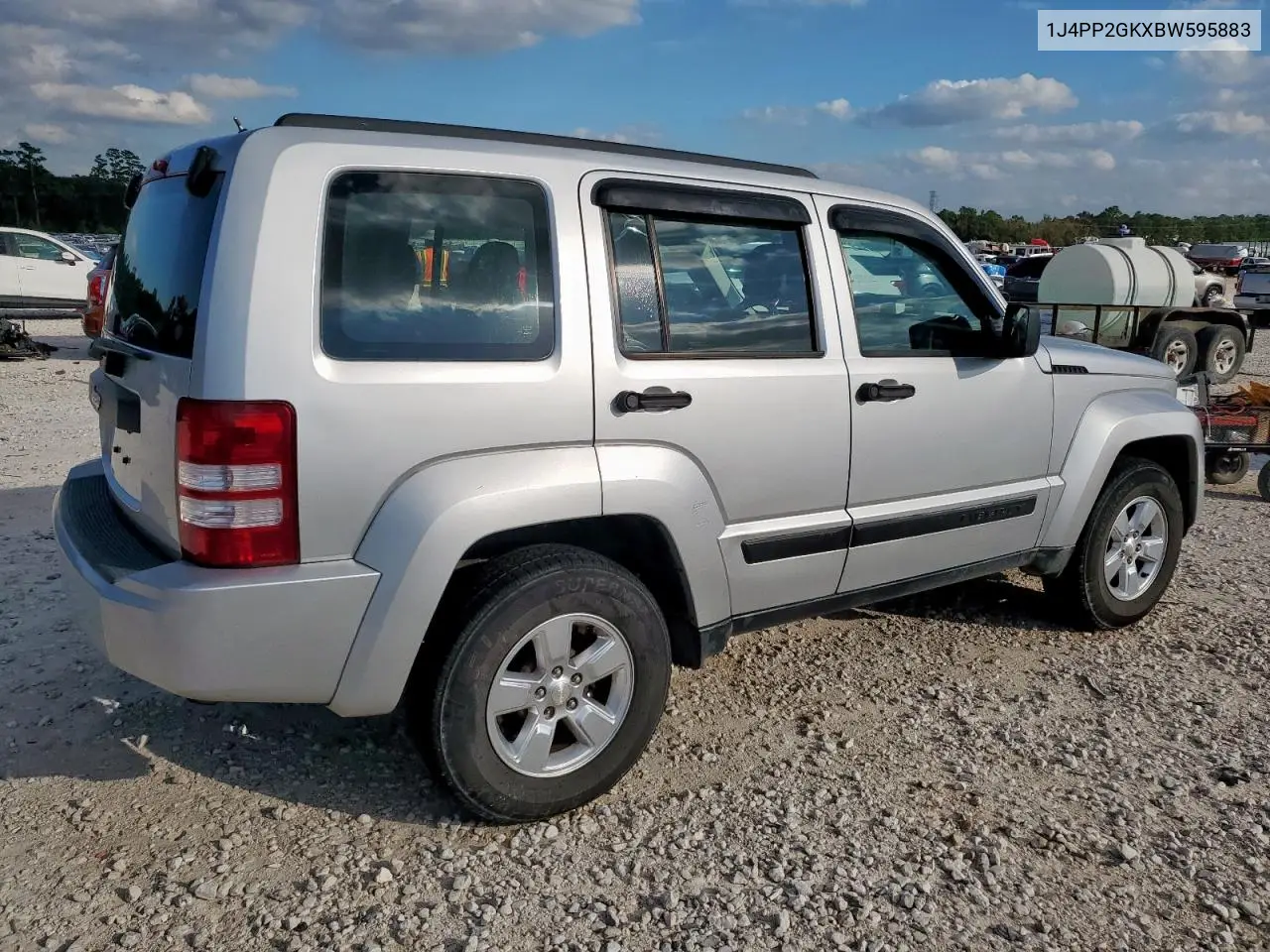 1J4PP2GKXBW595883 2011 Jeep Liberty Sport